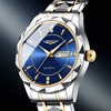 Fashionable import swiss watch, waterproof calendar, ultra thin quartz steel belt, Switzerland