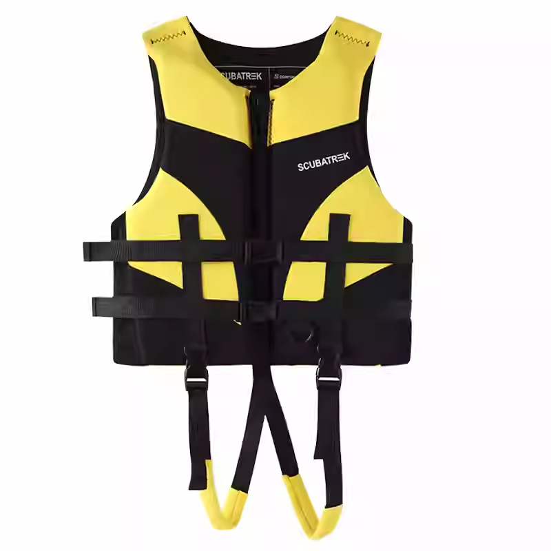 Suministro directo de fábrica para niños chaleco salvavidas chaleco profesional natación ropa de aguas termales niños y niñas snorkeling ropa flotante caliente