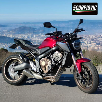 Motorcycle exhaust pipe pipe stainless steel high