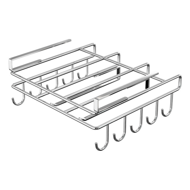 Kitchen rack stainless steel storage hanging cabinet layered…