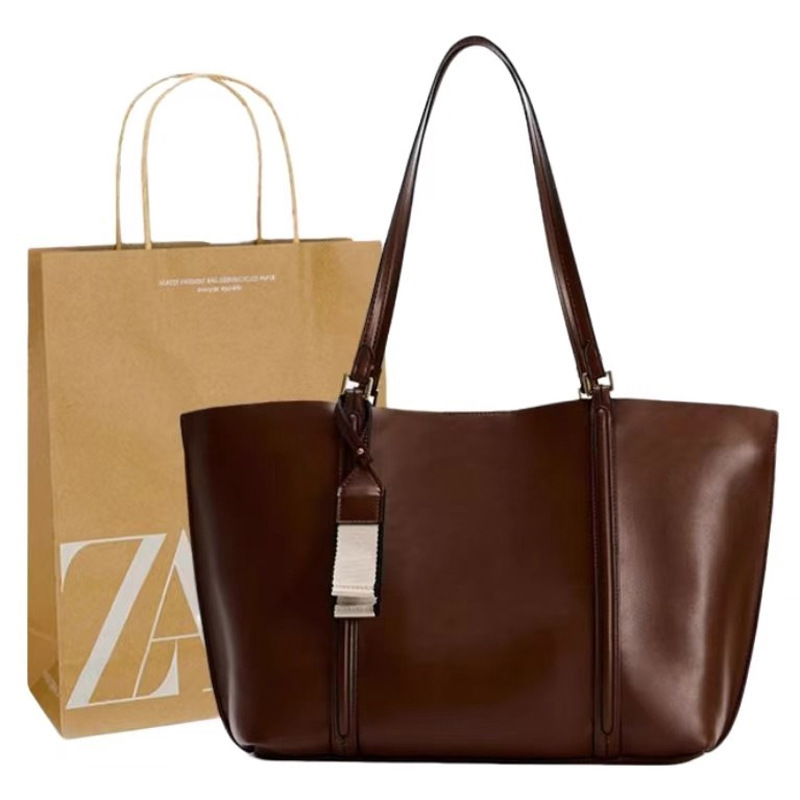2025 Winter New Cross-Border Niche Design Women's Handbag Casual Fashion Tote Bag Large Capacity Shopping Bag