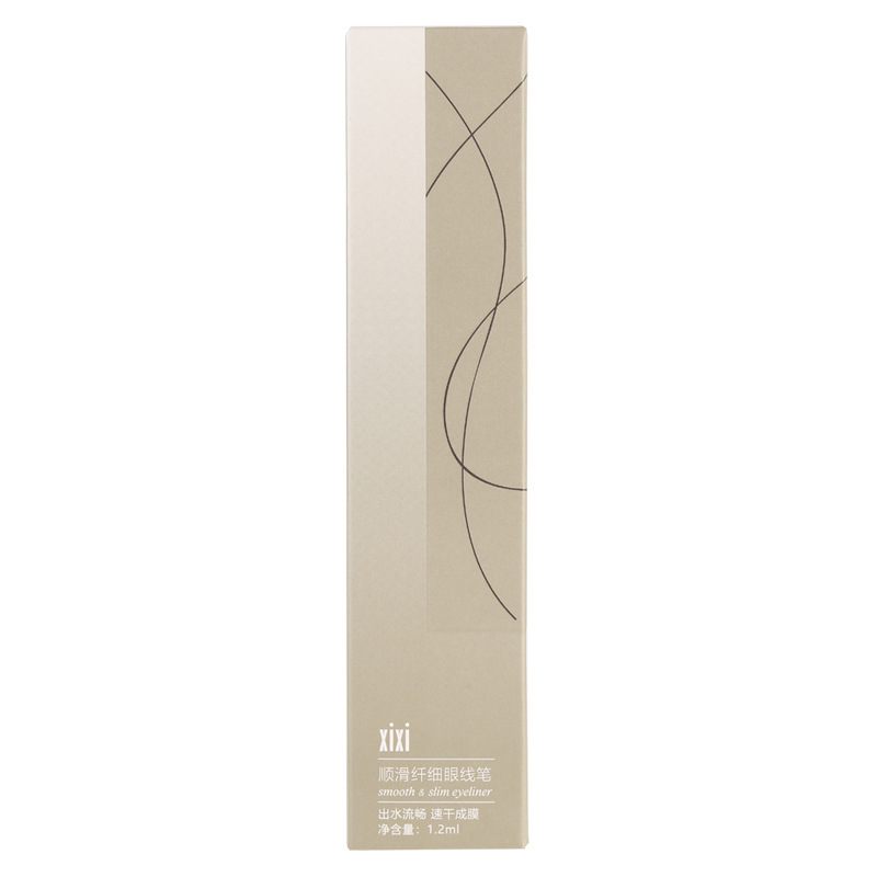The makeup xixi is smooth and slender. The eyeliner is extremely fine, waterproof and won't smudge the eyes and face. It can be used to outline shadows undefined