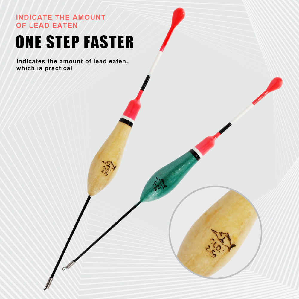 FISHKING flotador 10 peces flotador de pesca de roca balsa abeto tiro largo pesca en el mar llamativo venta al por mayor transfronteriza