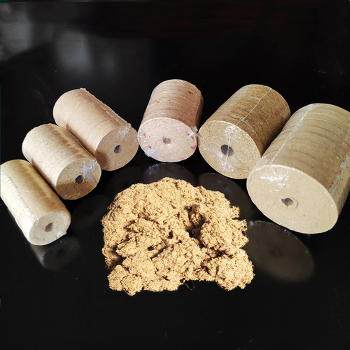 Round moxa cake with a diameter of 3cm and 5cm single hole moxa velvet cake moxa tablets for moxibustion