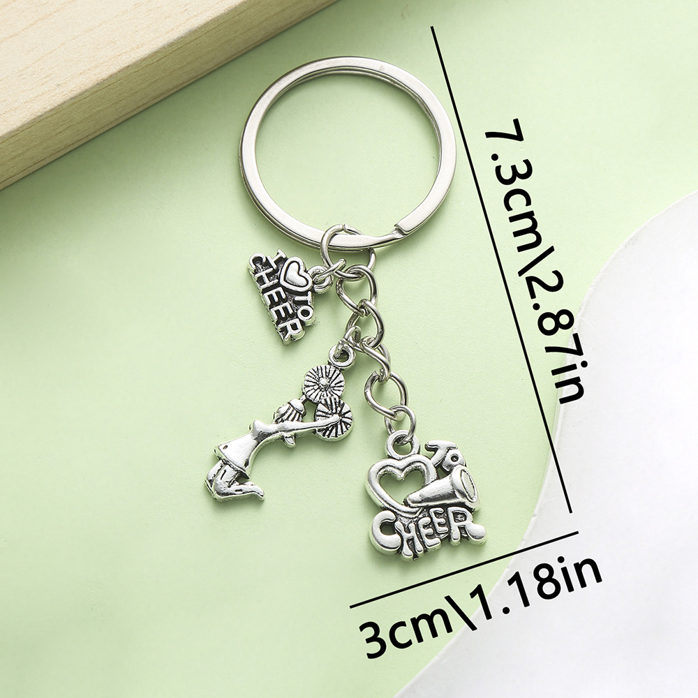 Hip Hop transfronterizo viento marco de baloncesto aleación llavero creativo juego de baloncesto periferia regalos llavero colgante al por mayor