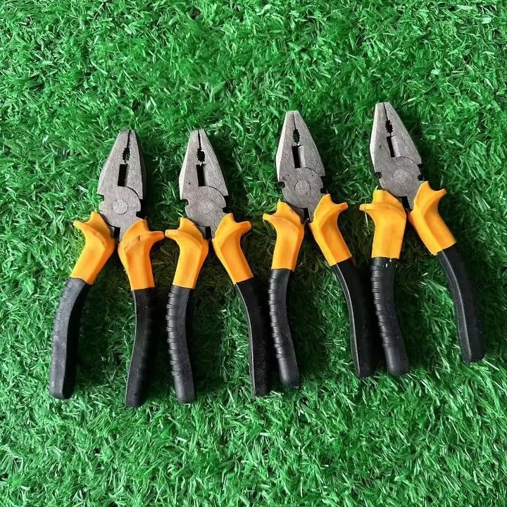 Fabricante de 6 pulgadas alicates de alambre de acero alicates puntiagudos alicates diagonales herramientas de mano herramientas de soporte herramientas de hardware