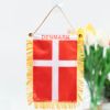 Sports competition promotion and promotion of fans products color Ding Xiaojinqi small hanging flag bar decoration flag