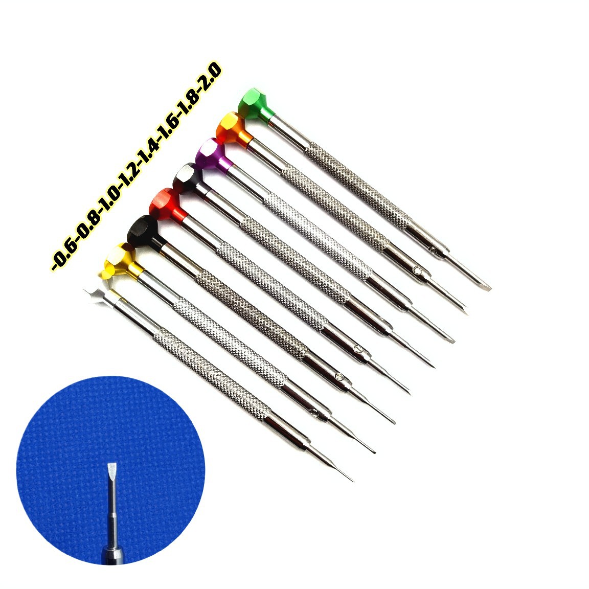 스크류 드라이버 정밀 컬러 알루미늄 스크루 드라이버 스테인레스 스틸 컬러 알루미늄 스크루 드라이버 정밀 비트 컬러 알루미늄 스크루 드라이버