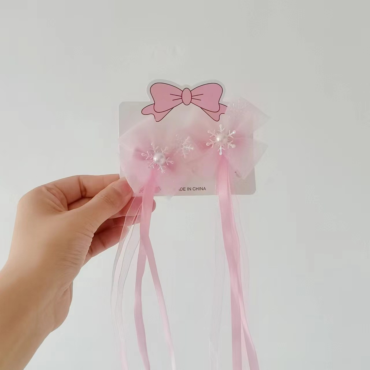 Niños Hanfu tocado tarjeta de pelo de viento chino super inmortal adornamiento de cabello de niñas bordilla clips de pelo bebé dulce contra clips