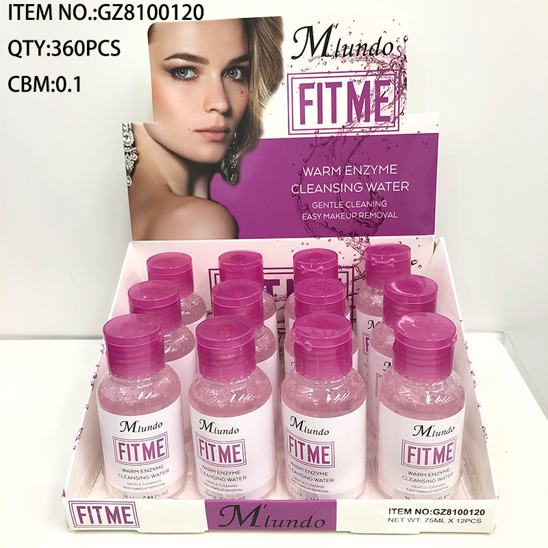 Removedor de maquillaje no irritante suave Aceite de limpieza profunda Removedor de maquillaje de ojos y labios Aceite de limpieza removedor de maquillaje facial