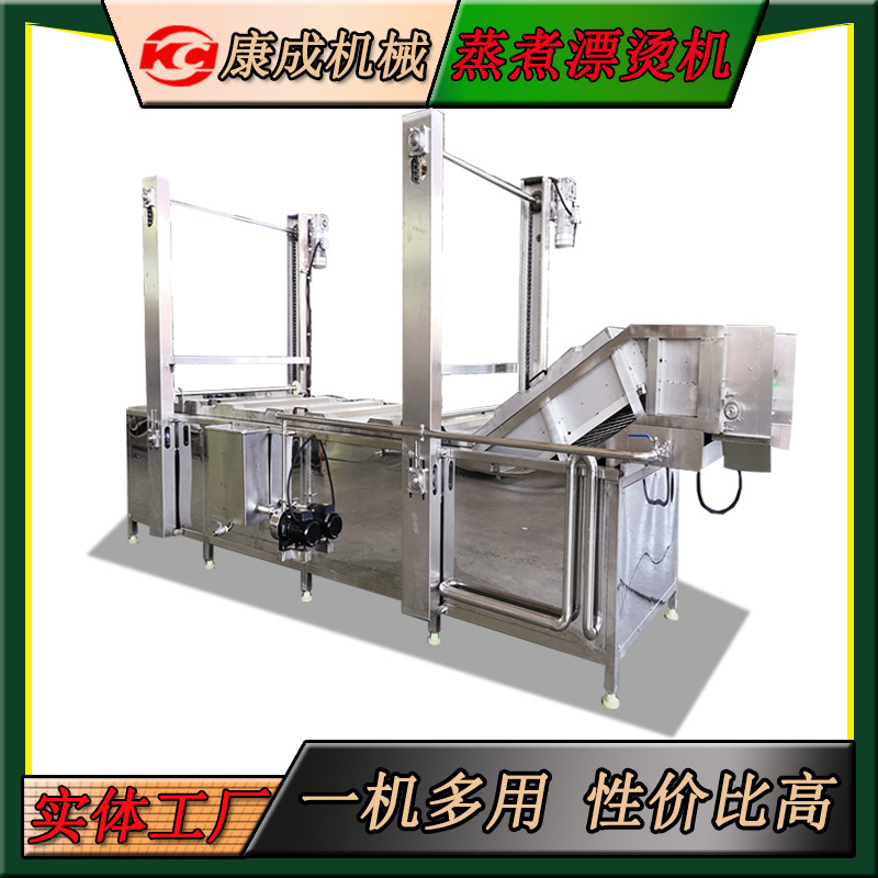 新疆糯玉米杀青机 黑木耳杀青机 水煮式芋头魔芋片漂烫机批发价格