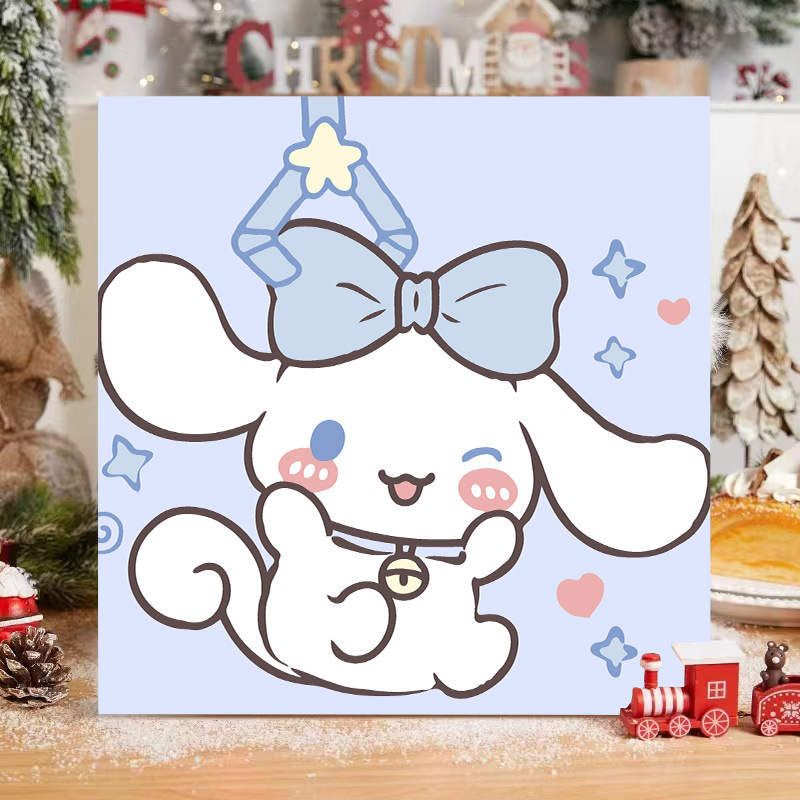サンリオデジタル油絵 diy 手描きカラーリングクロミメロディー漫画かわいい装飾画メーカー卸売|undefined