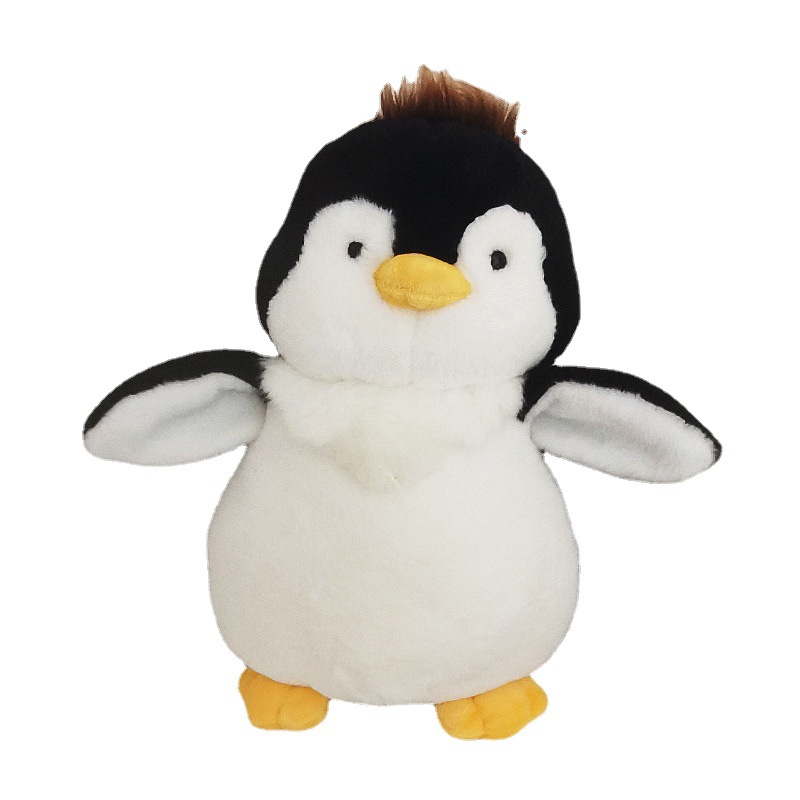 Linda muñeca de pingüino animal marino juguete de peluche para niños muñeca de ragdoll almohada de pingüino emperador transfronterizo al por mayor