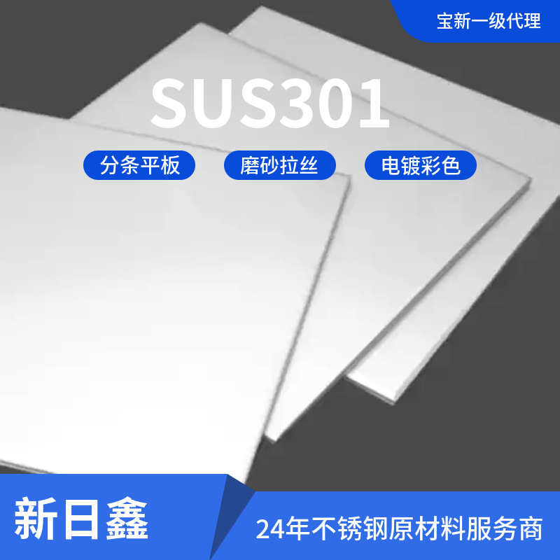 SUS301不锈钢带 车辆 弹簧专用 精密冲压原材料高强度发条