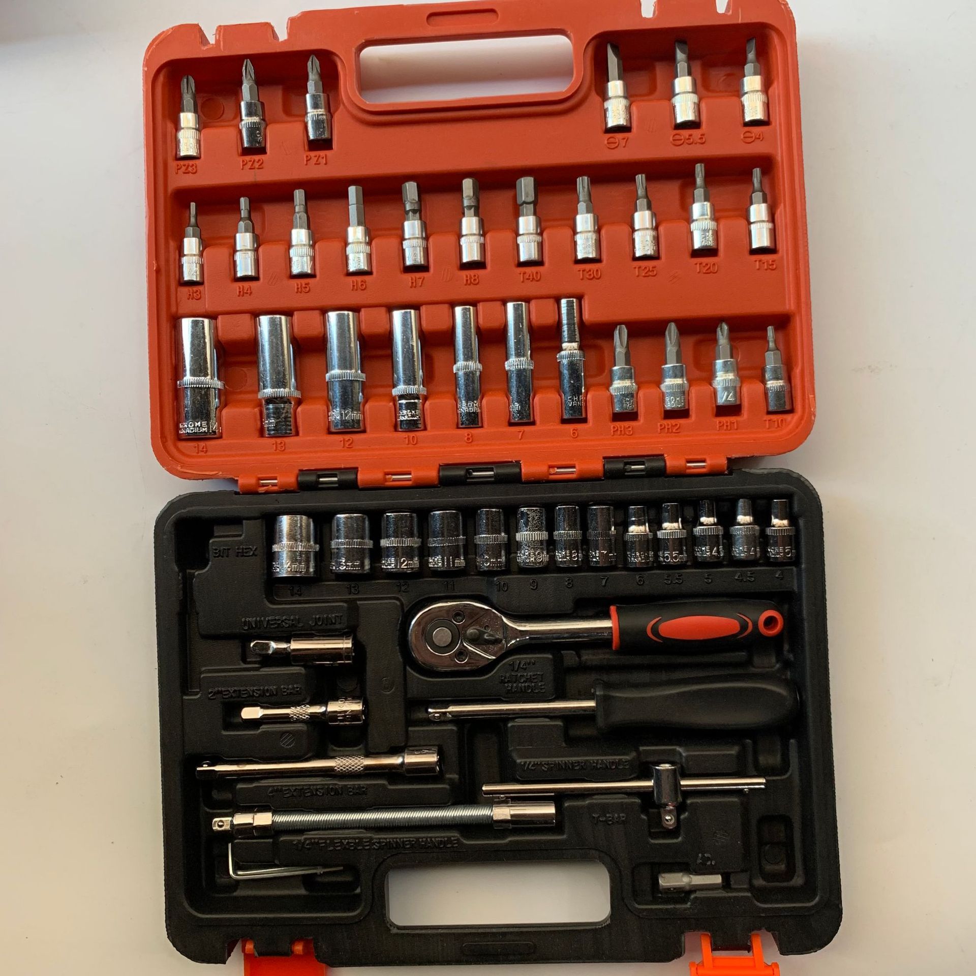 汽车维修53件套装工具汽修套装套筒棘轮扳手厂家五金组合工具