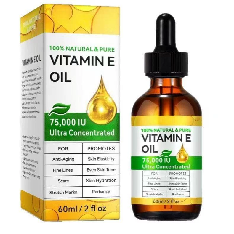 Масло витамина Е, органическое масло витамина Е для косметики