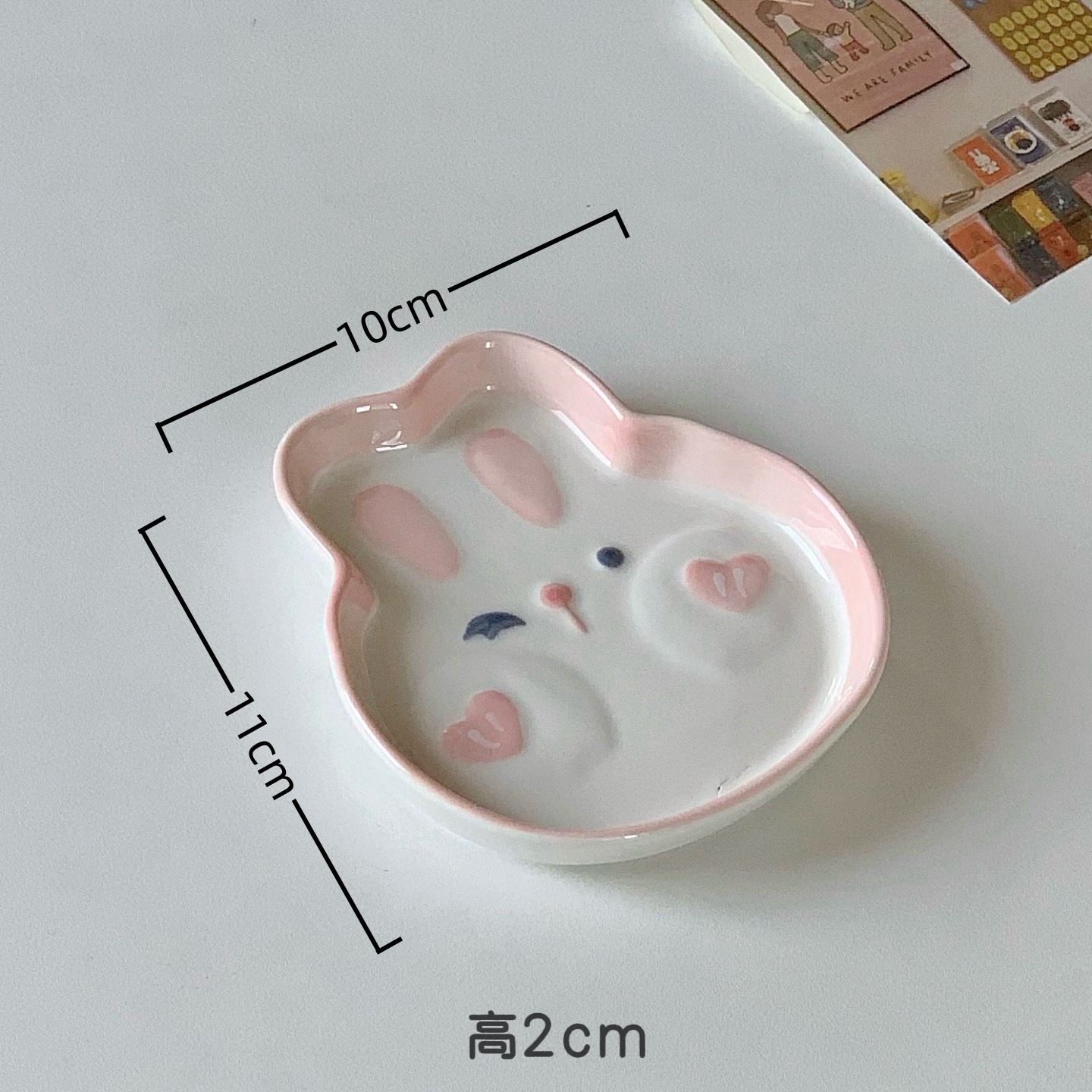 핑크 보보 래빗—디스크 4inch개