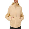 Hoody, colored sweatshirt for leisure with zipper, European style, Amazon, classic length, long sleeve