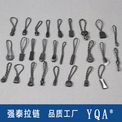 高品質TPU環境保護の間に白い点のテールロープを射出してカジュアルな服装のカバンのチャックの頭を引っ張ってロープを登ります。