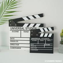 电影场记板导演板摄影木板道具 创意拍板拍照道具小黑板拍摄道具