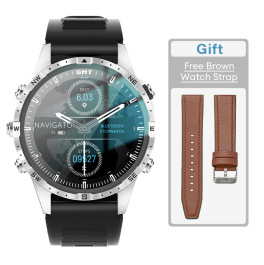 El popular reloj inteligente AOLON GT5Pro es súper resistente al agua con una pantalla grande de alta definición para fitness y deportes al aire libre.