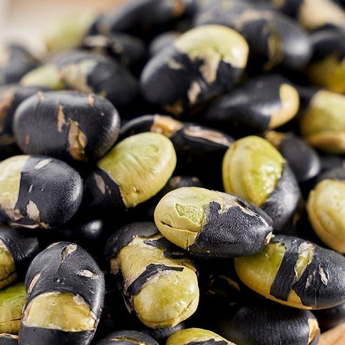 Crispy black beans ready to eat 300g canned original salt-fried crispy beans snack snacks for drinking and snacking