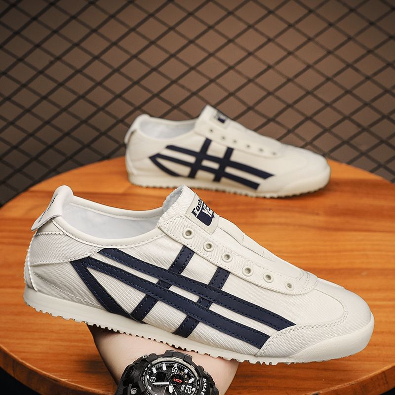 2026 New Style Slip-On Canvas Shoes for Men, Casual Shoes, Versatile Lazy Shoes, Fashionable Ins-Style Sneakers for Men