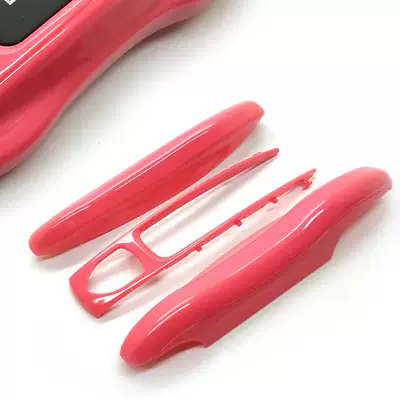 [3-Piece Set], Car key bag - pink