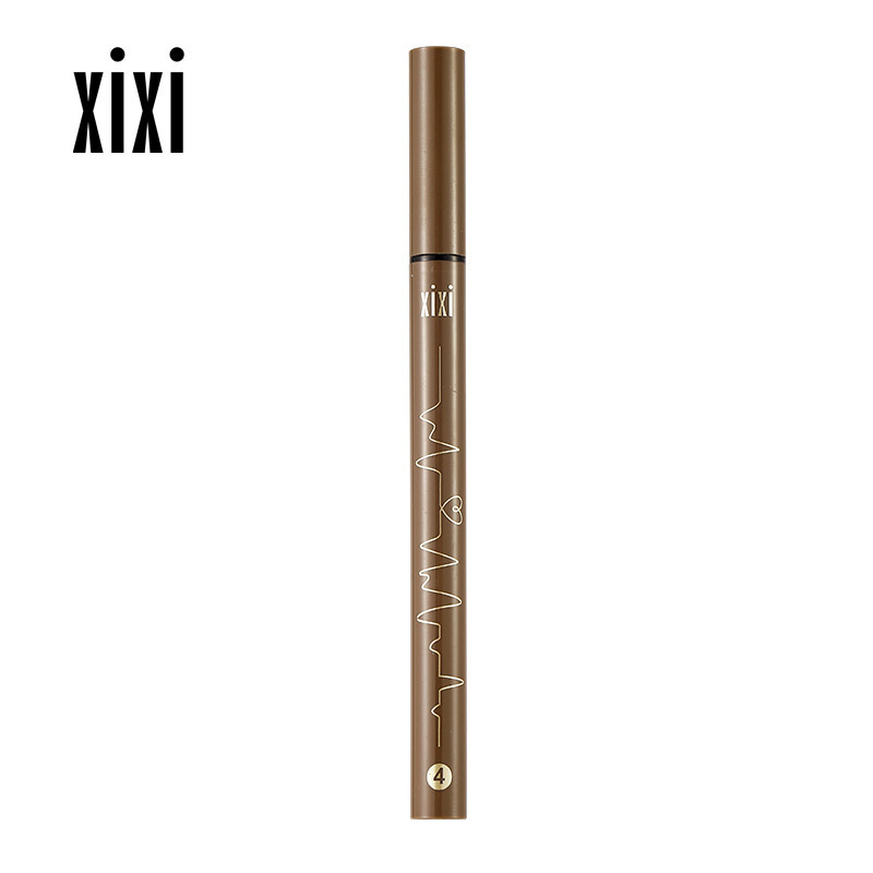 xixi纤细描绘眼线笔显色自然防水不易晕染初学者黑色棕色眼线液笔|undefined
