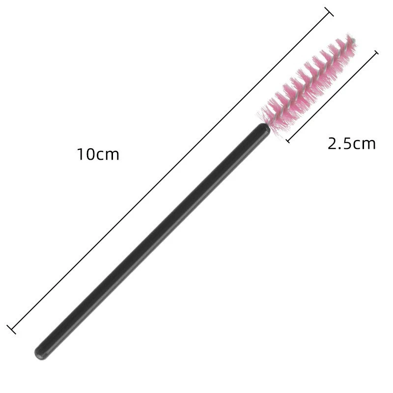 Disposable brush for eyelashes, curly false eyelashes for extension