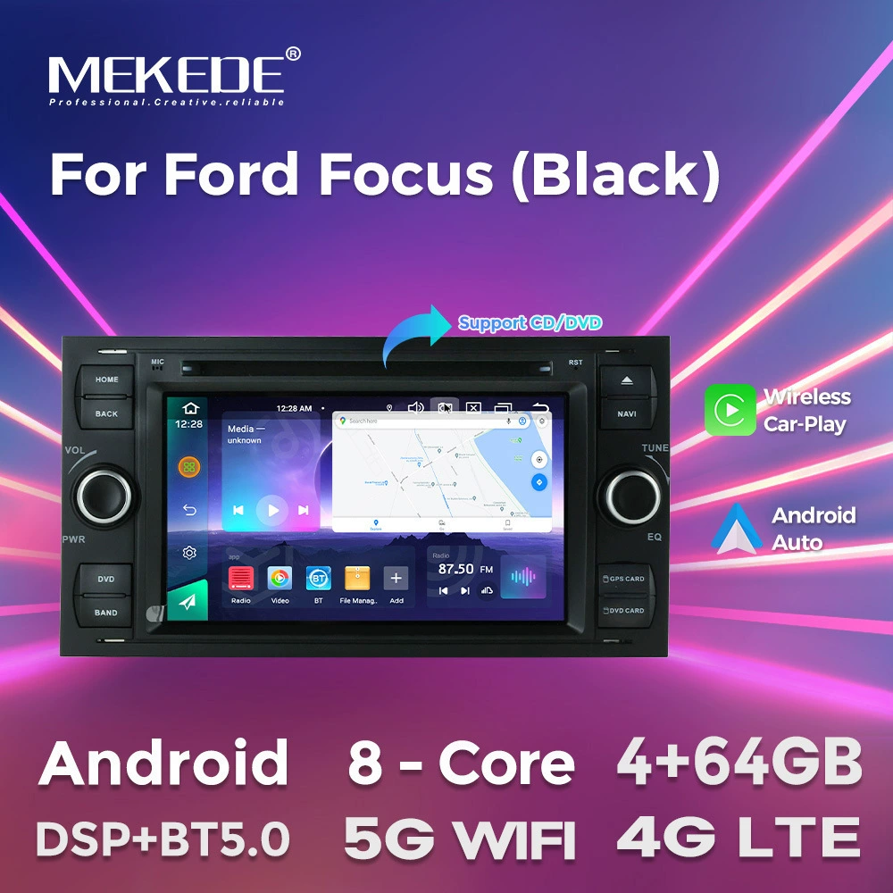 Подходит для Ford FORD FOCUS 7-дюймовый DVD Android большой экран центральный пульт управления навигация Bluetooth CARPLAY