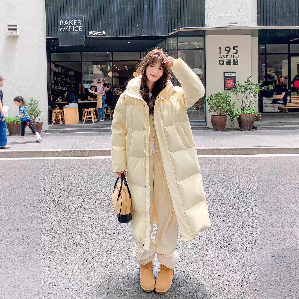 Mingmo Style Women's down Jacket over the Knee, 2025 New Thickened Loose Design, Winter Fashion Coat, Hot Item