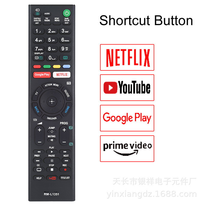 ソニー液晶リモコンRMF-TX300E tx 310p tx 500p tx 520u tx 621uに適用|undefined
