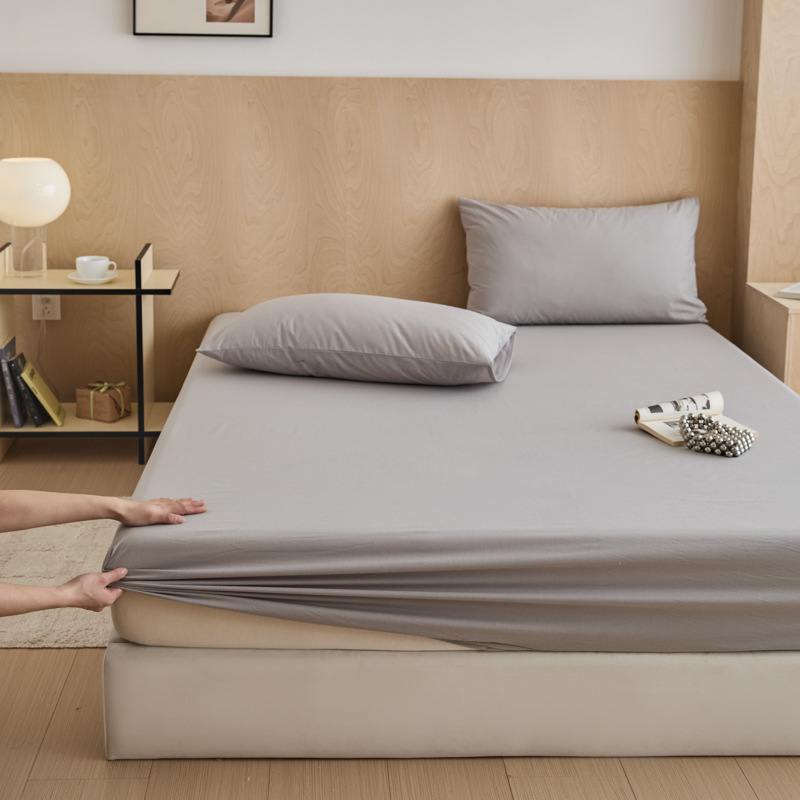 Sombrilla de cama de algodón puro pieza individual 100 algodón Simmons funda protectora de colchón todo incluido funda de cama funda de cama 2025 nuevo 3