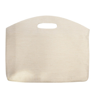 Sublimation Linen Laptop Bag Business Commuter Handbag Lightweight Anti Theft