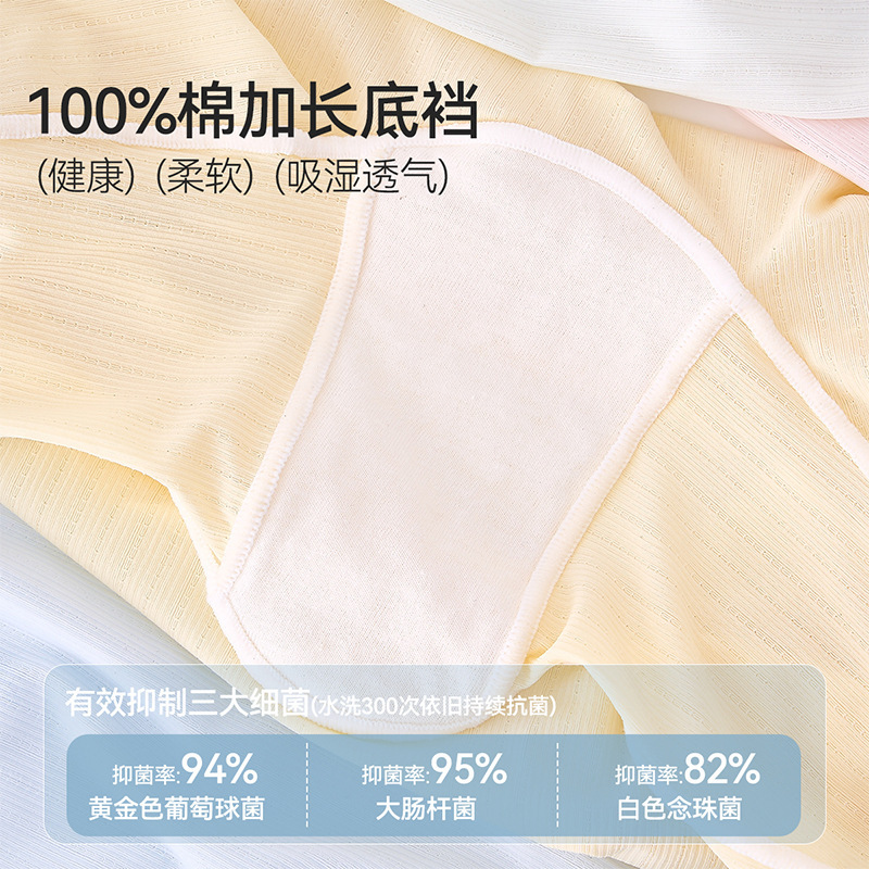 Pantalones de seguridad de seda de hielo para niñas en el período de desarrollo de la luz de verano delgado pantalones cortos de ángulo plano