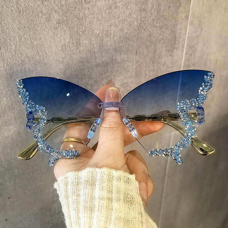 그라데이션 블루 필름