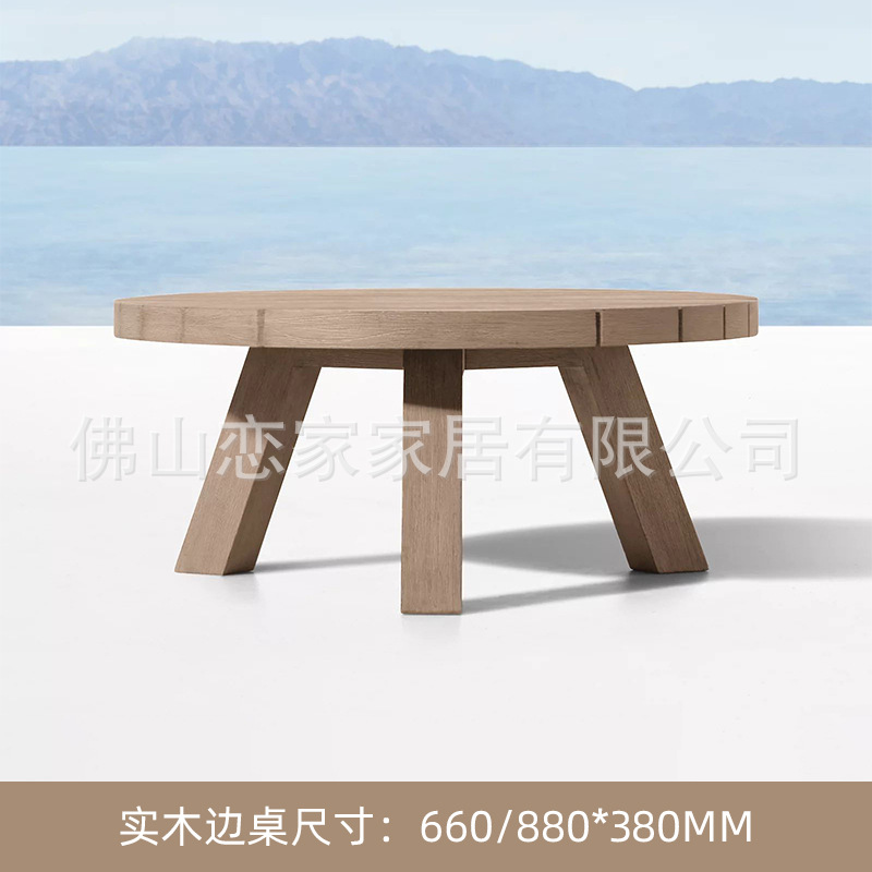 Terraza completa de teca al aire libre americana Terraza Ocio B & B Jardín Jardín Al aire libre Solárium de madera maciza Sofá Silla