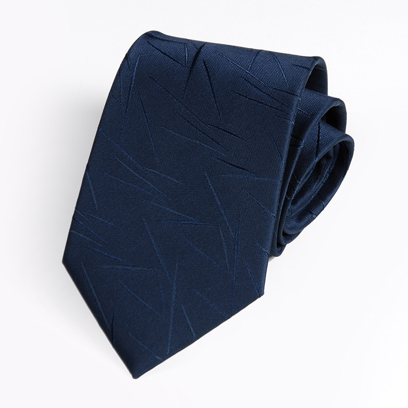 Men's Business Formal Tie Silk Striped Wine Red Necktie Wedding_voghion.com