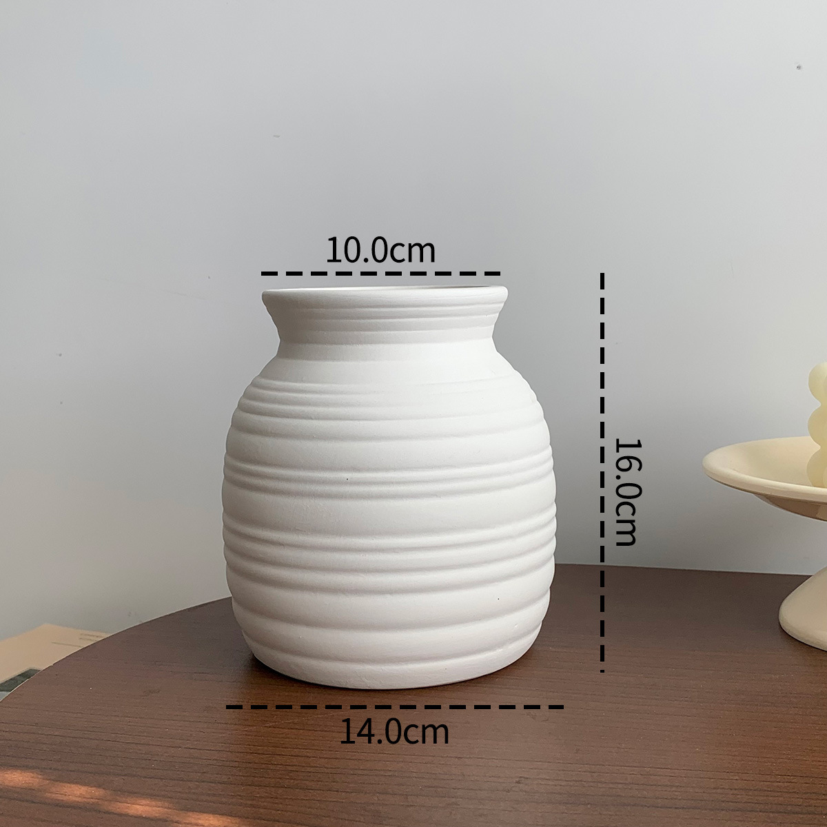 큰 배꼽 실 꽃병