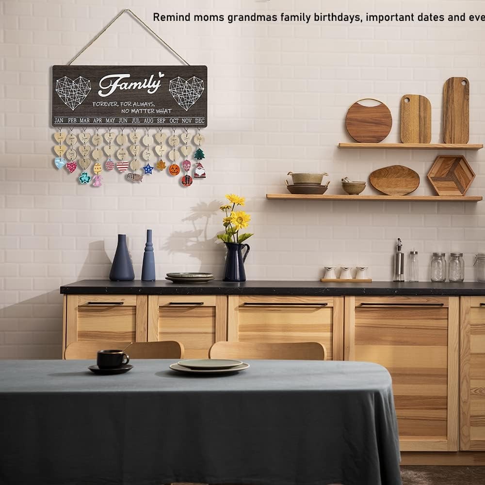 Cross-border creativo de madera de bobinado decoración de la pared de bloqueo amor DIY joyería colgante