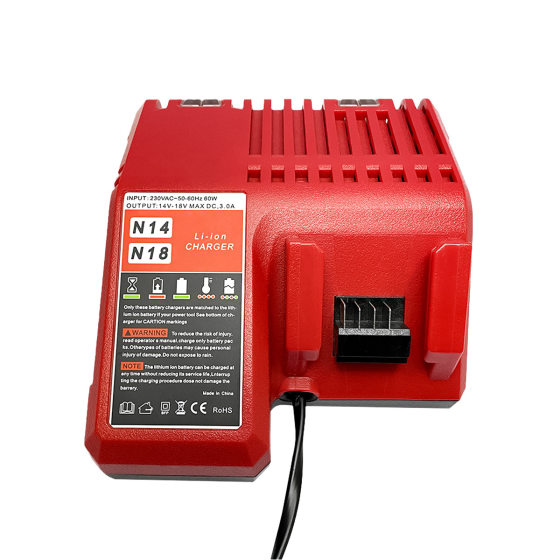 Replace Milwauk Milwauk M12-18 charger 12V-18V 3A fast rechargeable lithium battery dual charger