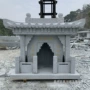 整体便捷安装小庙石雕