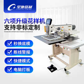 星驰牌工业缝纫机 新款3020 6040电脑花样机 自动车缝电脑花样机