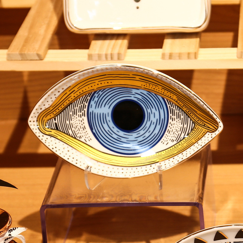 Casual Novelty Eye Ceramics Ornaments Artificial Decorations display picture 1