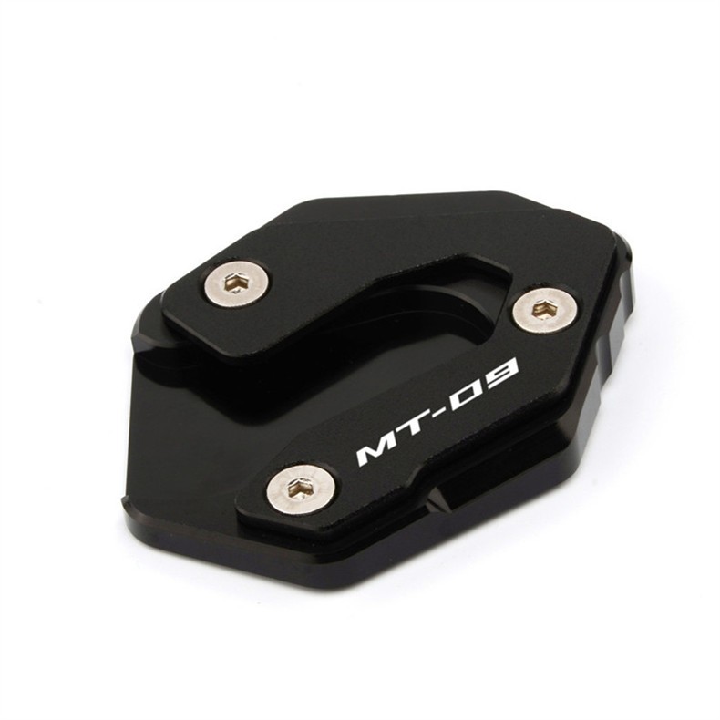 Suitable for Yamaha Mt09 13-20 Model Years, Modified Small Kickstand, Enlarged Side Stand Base, Widened Anti-Slip Seat