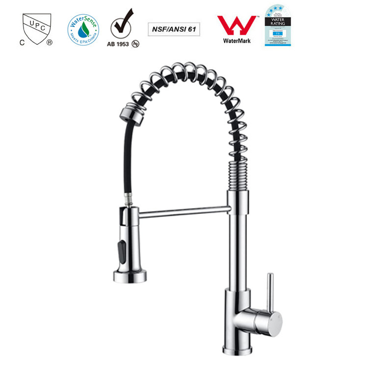 American faucet CUPC certified UPC certified kitchen pull faucet export license hotel/Project
