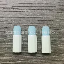 冲牙器喷嘴植毛正畸冲牙器刷头化妆刷毛头烫毛带孔毛头无铜万毛刷