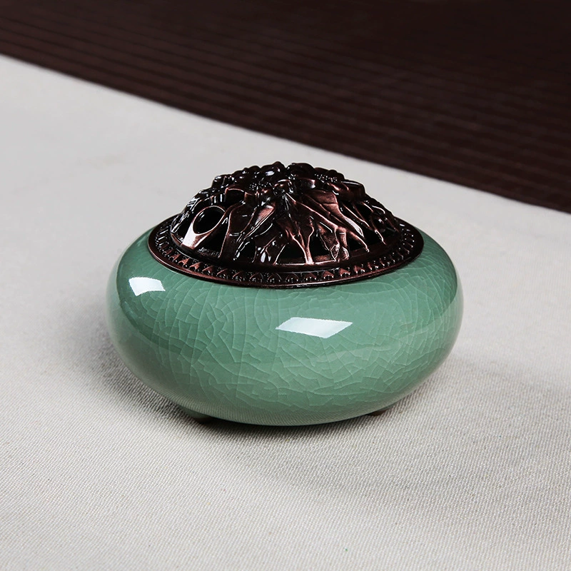 Гуанацзянские фарфоровые благовония Ceramic Инсенс burner, арома лампа сандал, антикомариная спираль для домашнего использования