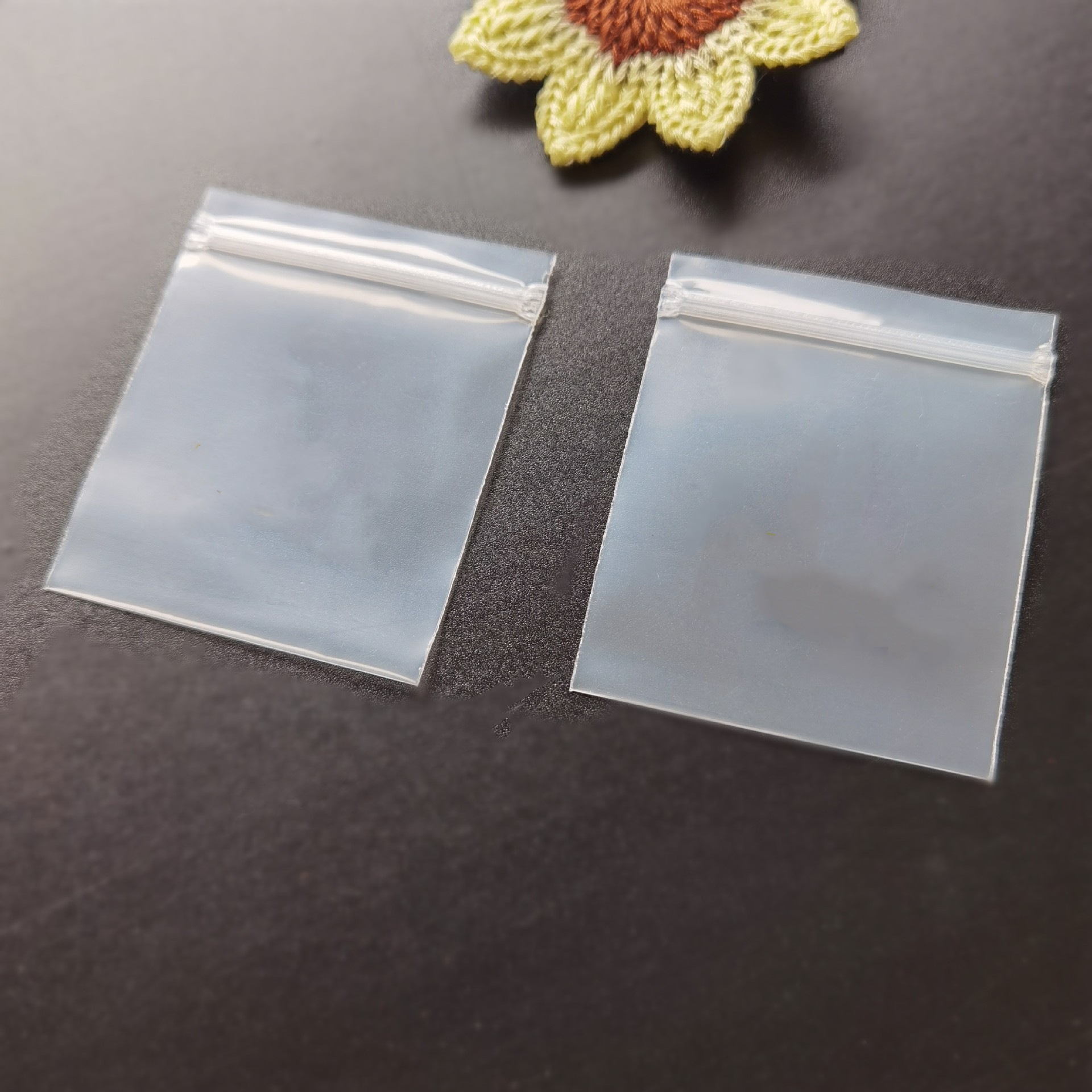 厂家加工定制PE透明夹链贴骨袋食品密封密实防水防尘印刷自封彩袋